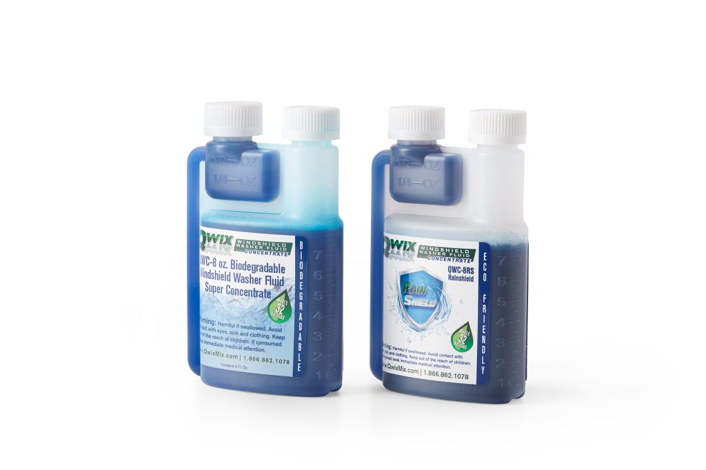 QWC – 8 oz Biodegradable Windshield washer Fluid