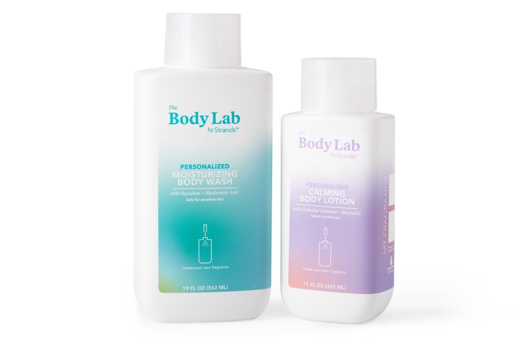 Aldi name Lacura body lotion and body wash